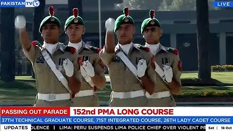 Passing Out Parade | 152nd PMA Long Course | PMA Kakul | 18 October 2025 | Pakistan TV