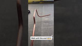 Plumbing- I am enjoying when I bending copper pipes 😃
