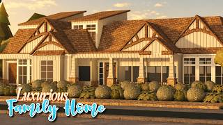 BLOXBURG 10k No Gamepass Luxury Family Home Roblox House Speedbuild