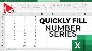 How to Quickly Fill Large Series of Numbers in Excel