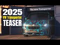 New 2025 Volkswagen Transporter TEASER