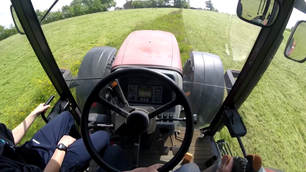 [GOPRO] Vue cabine tracteur ! Case ih mx 135 !!