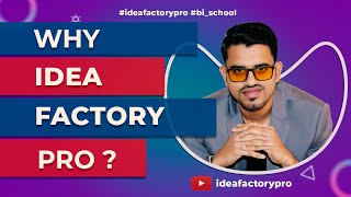 Why Idea Factory Pro ❓ | Started with a crazy thought 💭 | Z- Generation networking platform