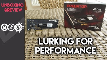 Kingston HyperX Predator M.2 SSD 480GB Review