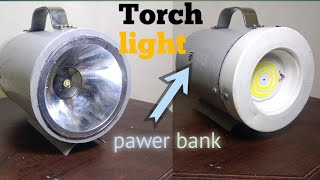 how to make a high pawer😱 torch light at home😍 #torchlight #light #torch