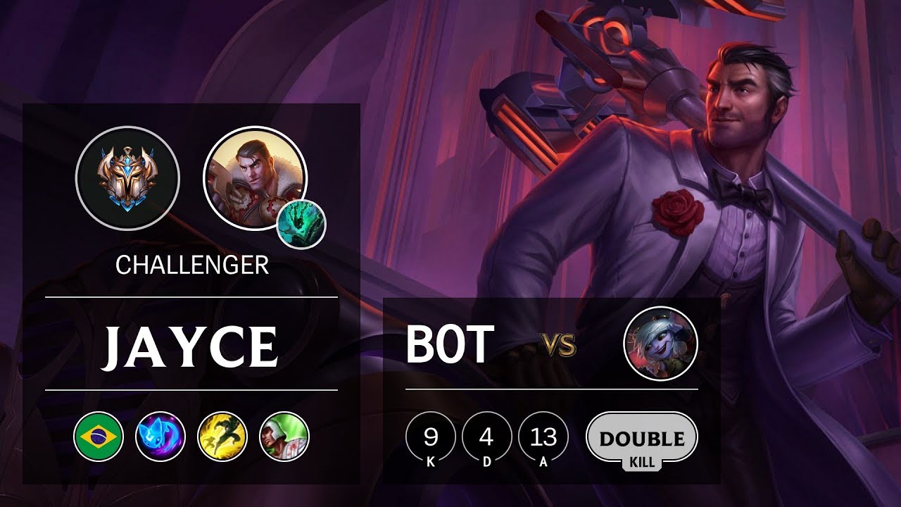 Jayce Bot vs Tristana - BR Challenger Patch 9.18