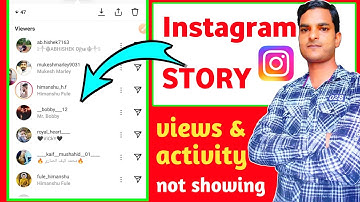 Instagram Story Views Not Showing | Instagram Story Views Not Showing Problem
