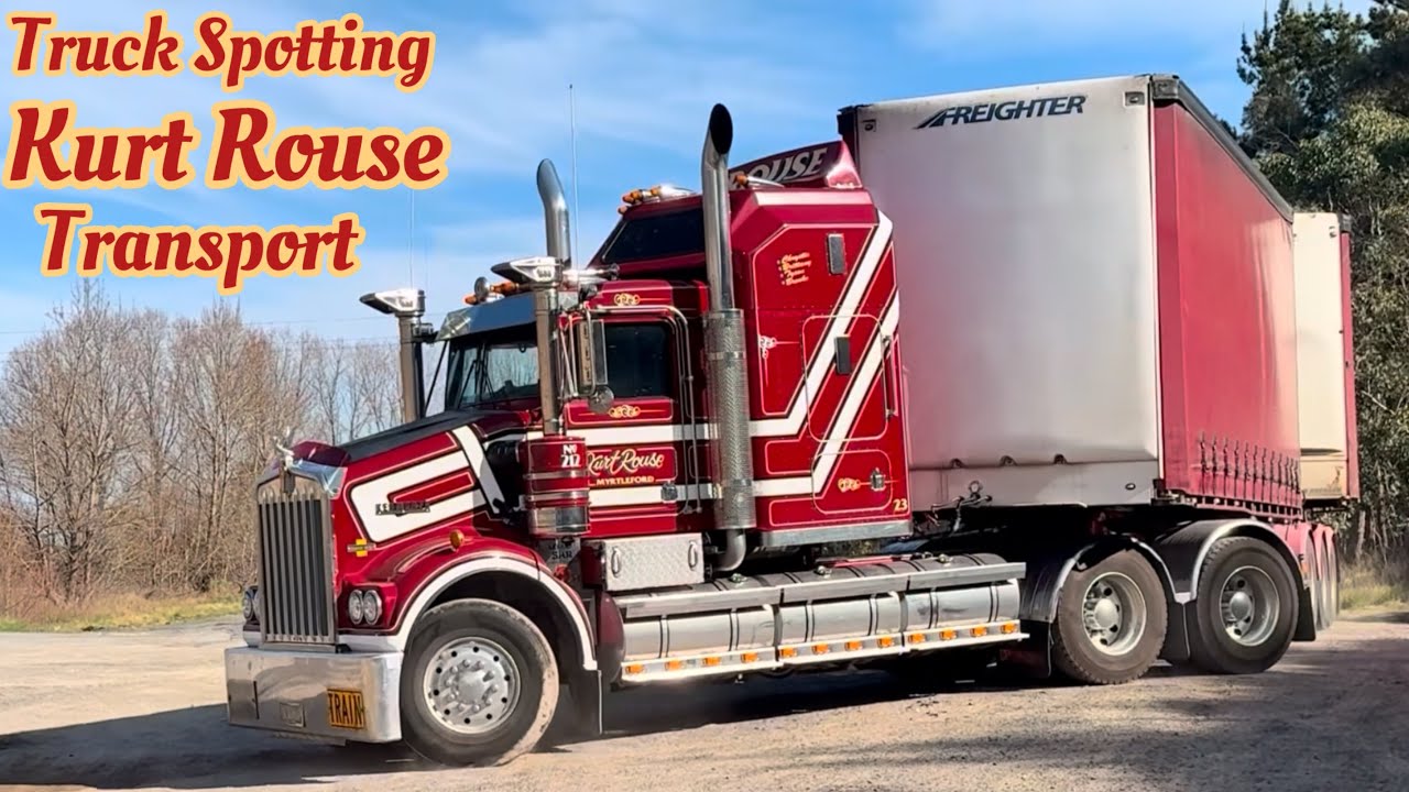 Truck Spotting Kurt Rouse Transport - YouTube