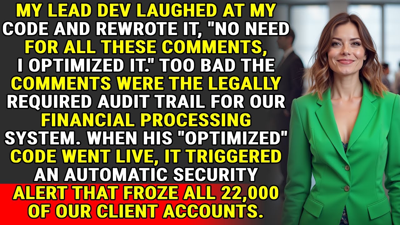 Silent Code, Loud Justice: How Audit Trails Crushed a Rogue Dev ♟️ | 