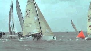 2011 Melges 24 Worlds - Race 7 - First Weather Mark