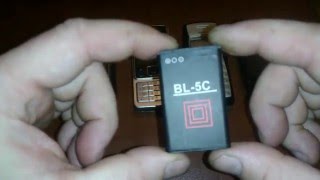 аккумуляторная батарея BL-5C NOKIA1100 N70 6300 .......подделка.MOV 0180