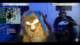 Beast Cuh Reacts To Nhale Getting Slapped