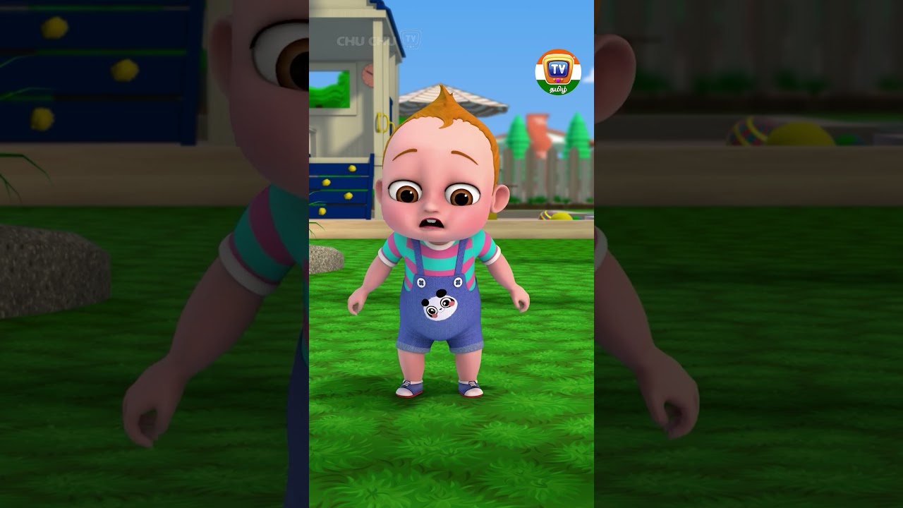 பேபி டாகு தனது பொம்மை நண்பனுடன் கால்பந்து விளையாட்டு #shorts #chuchutvtamil #ChuChuTV100M
