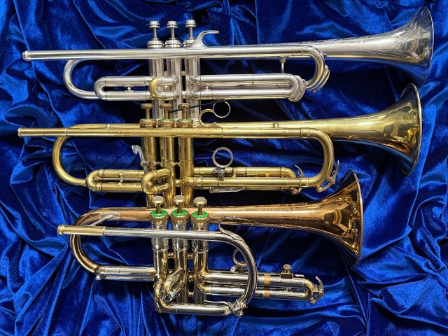 3 Vintage Horns: Conn Vocabell, Olds Mendez & Olds Recording - YouTube