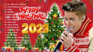 Justin Bieber, Mariah Carey, Ariana Grande Christmas Songs - Top Pop Christmas Songs Playlist 2023