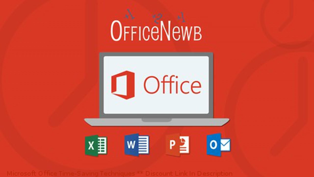 Microsoft Office Time-Saving Techniques coupon - udemy discount