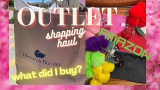 OUTLET SHOPPING HAUL 🛍 DOONEY & BOURKE KIPLING BLOOMINGDALES & AMAZON 🛒 Robin Cookie