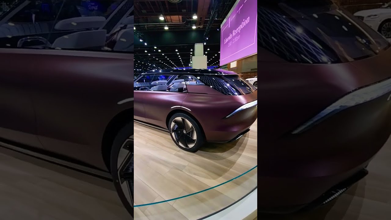 Lincoln Star EV concept walk around.