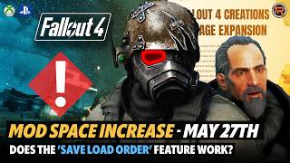 Fallout 4 Mod Storage Increase - Do this BEFORE May 27th 