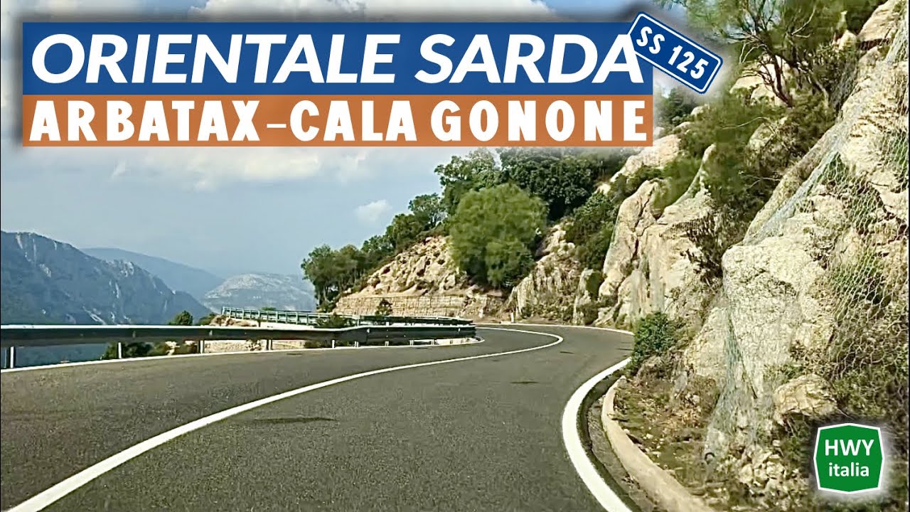 SS125 | Parco Nazionale del Golfo di Orosei | ARBATAX - BAUNEI - CALA GONONE - S.S. Orientale Sarda