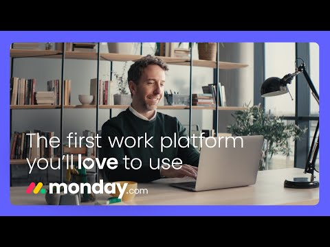 monday.com YouTube ad: Your team deserves a work platform they'll actually love