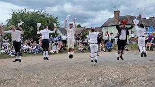 Thaxted Morris and Guests dance 'Queen's Delight' at Thaxted Weekend of Dance 2026
