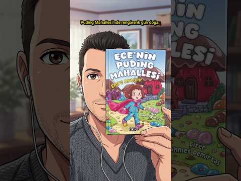 "Ece'nin Puding Mahallesi" Kitabım Çıktı! 🍭📚 #emreaktürk #eceninpudingmahallesi