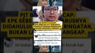 KPK sebelum OTT harus nya di dahului peringatan bukan langsung tangkap#shortvideo #news
