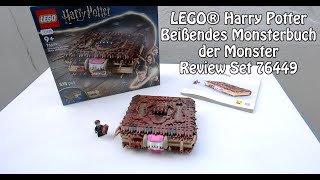 Review LEGO Beißendes Monsterbuch der Monster (Harry Potter Set 76449)