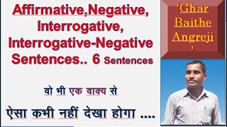 Sentences in English grammar || Interrogative sentences || Kejawa Sir