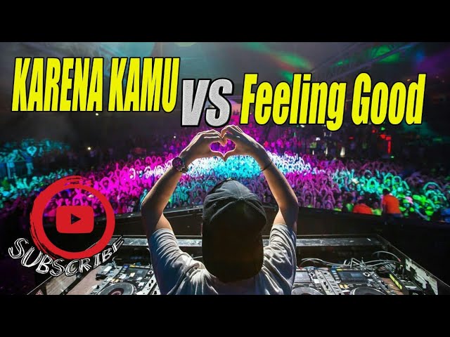 DJ FUNKOT KARENA KAMU  VS Feeling Good class=