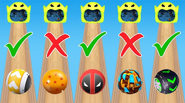 Going Balls - The Most Satisfying Gameplay Android,iOS Ever!🔥 All Rolling Balls Special