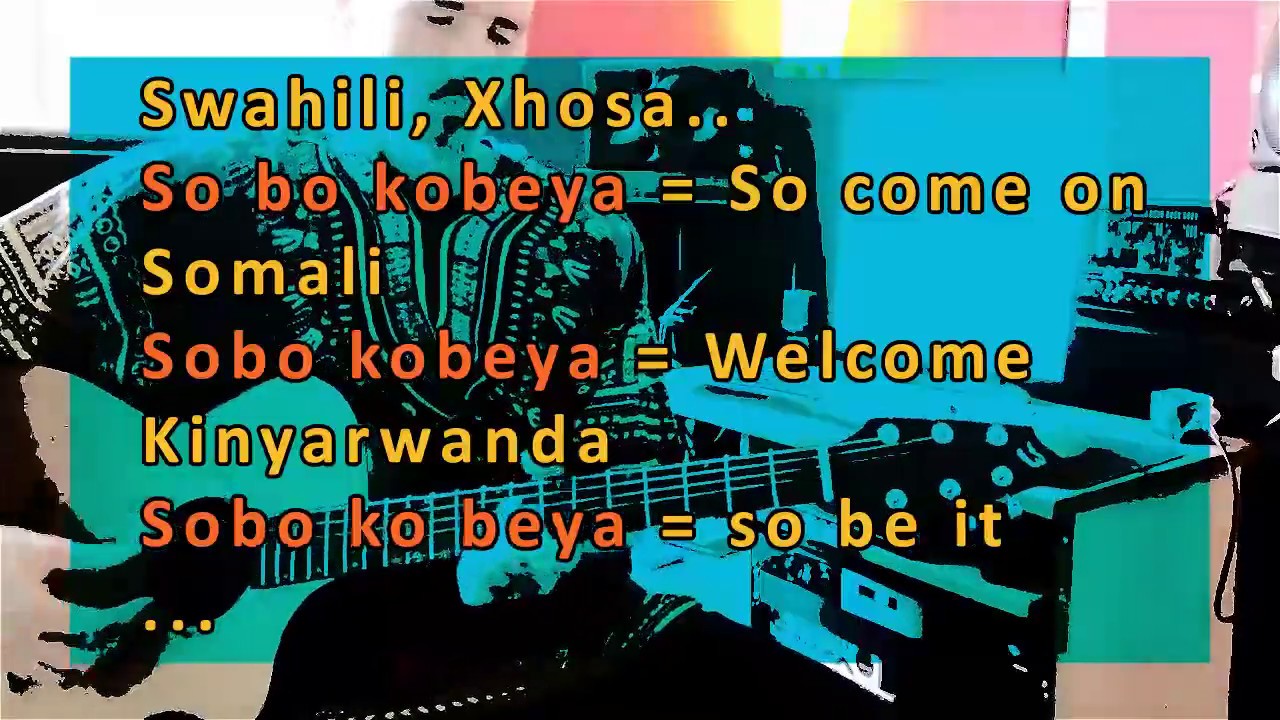 So Bo Ko Beya - an African influenced song during quarantine (Uros Raskovski)