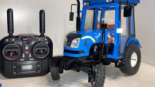 Handemade Mini RC Tractor From PVC Finish part