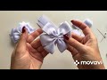 МК Бантики из ленты 2,5 см.🎀🎀.  DIY Bows from ribbon 2,5 cm 🎀🎀