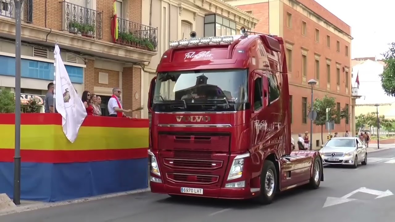 San Cristóbal bendice los vehículos de Valdepeñas.