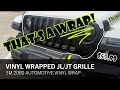 THAT'S A WRAP - 3M 2080 Automotive Vinyl Wrapped JL/JT Grille