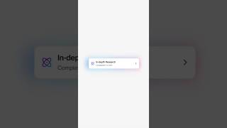 In-depth Research | Completed in 4mins