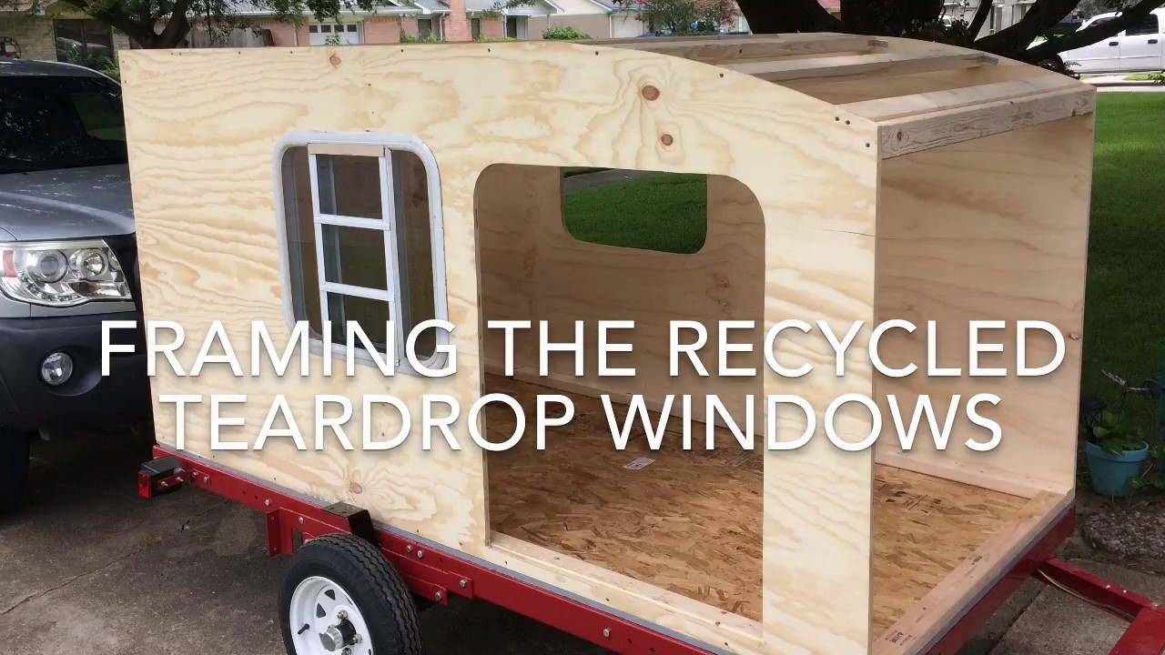how to build a teardrop camper squaredrop camper episode 2 YouTube