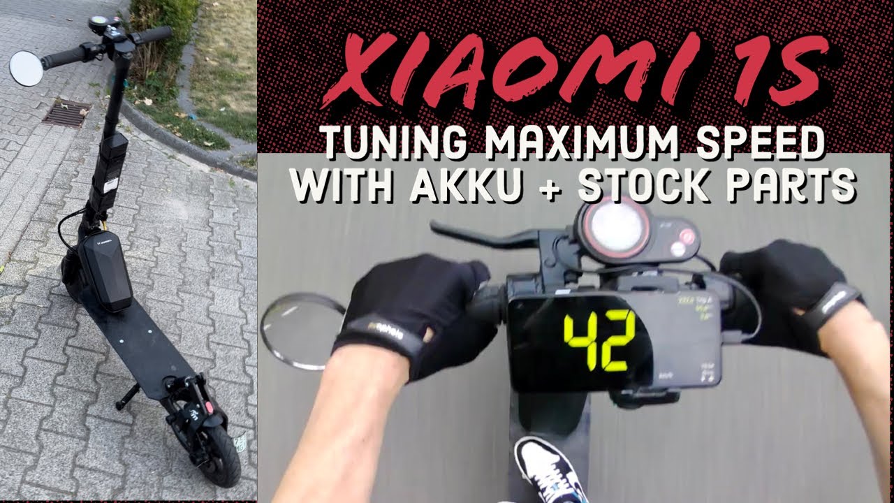 Xiaomi 1s Scooter Tuning