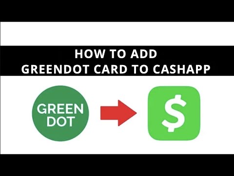 How To Add Greendot Card To Cashapp?