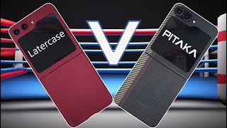 Best (thin) Case for the Galaxy Z Flip 5 | Latercase vs Pitaka