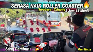 JANTUNG MAU COPOT 🔥 Sang Pemburu Bus Bagong 'KENZABAR' Full Mosak Masik Kejar Jam Puter Balik