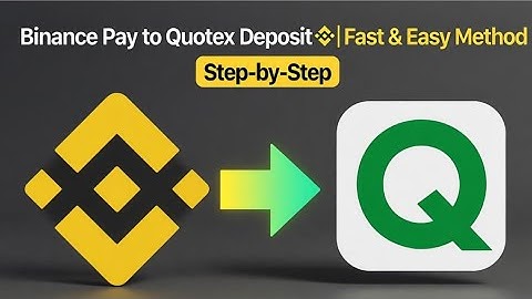 How to deposit in Quotex using Binance pay / Binance pay to Quotex Deposit
