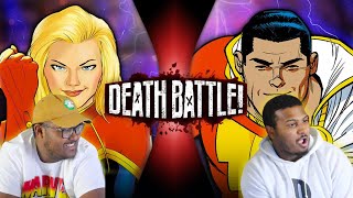 Captain Marvel VS Shazam (Marvel VS DC Comics) | DEATH BATTLE! | Reaction