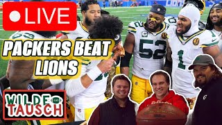 LIVE REACT: Packers Beat Lions 31-24 | Are Green Bay’s Super Bowl Hopes BACK ON