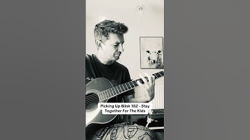 Picking up Blink 182 - Stay together for the kids #acoustic #cover