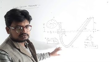 Single Column Manometer || Pressure & its Measurement || Fluid Mechanics || Y K RASTOGI