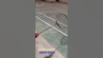 Apacs z ziggler limited edition 🔥🔥world slimmest shaft 🏸#badminton #powerful