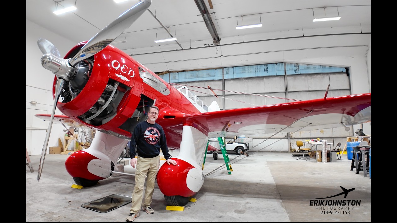 GeeBee QED Walkaround Mid America Flight Museum North